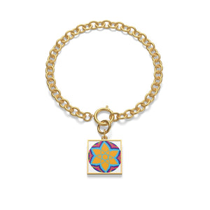 Chunky Chain Bracelet Ethiopian Star