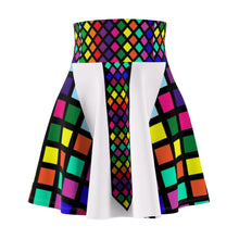 Load image into Gallery viewer, Ethiopian Rainbow Women&#39;s  Skirt