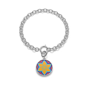 Chunky Chain Bracelet Ethiopian Star