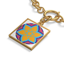 Load image into Gallery viewer, Chunky Chain Bracelet Ethiopian Star