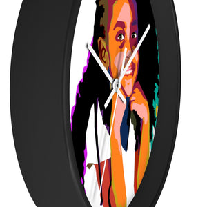 Wall Clock With Portrait