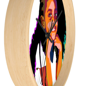 Wall Clock With Portrait